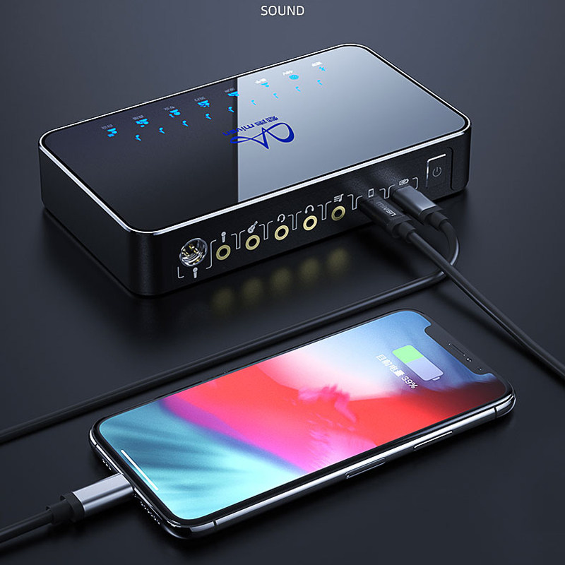 声卡soundreceiversuit魅声t9s话筒套装麦克风