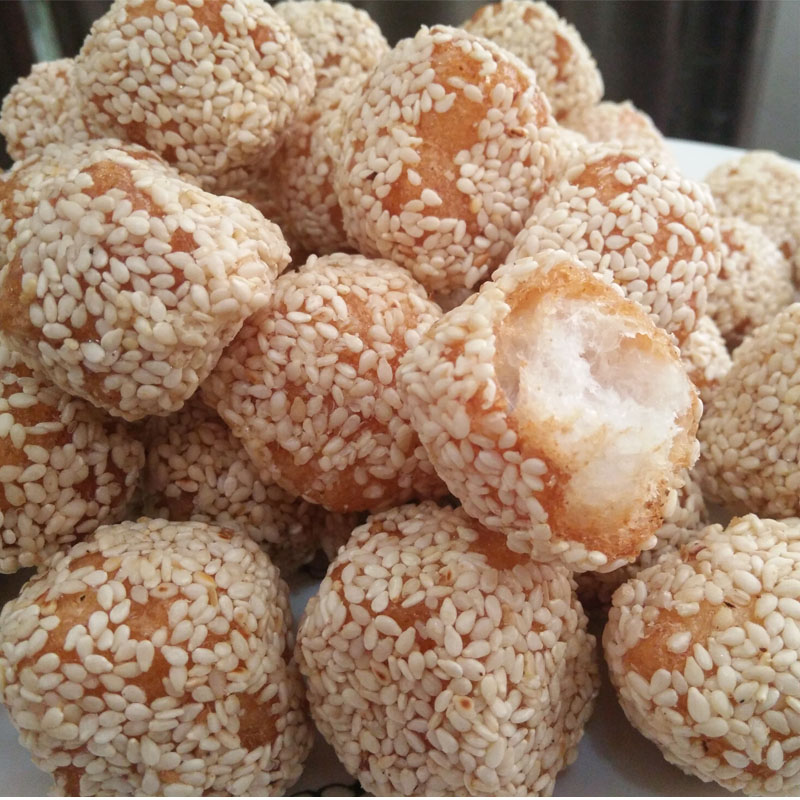 传统糕点麻枣麻果老式手工芝麻袋装零食小吃传统中式糕点