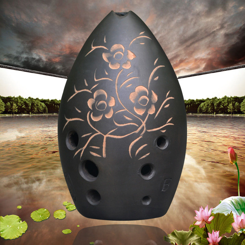 包邮指法准送音质梨形初学八孔民族演奏专业埙