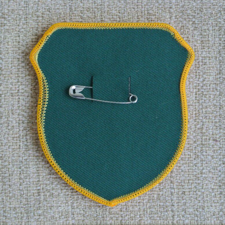 安全员臂章袖标红色品管质检安检袖章织唛刺绣勋章