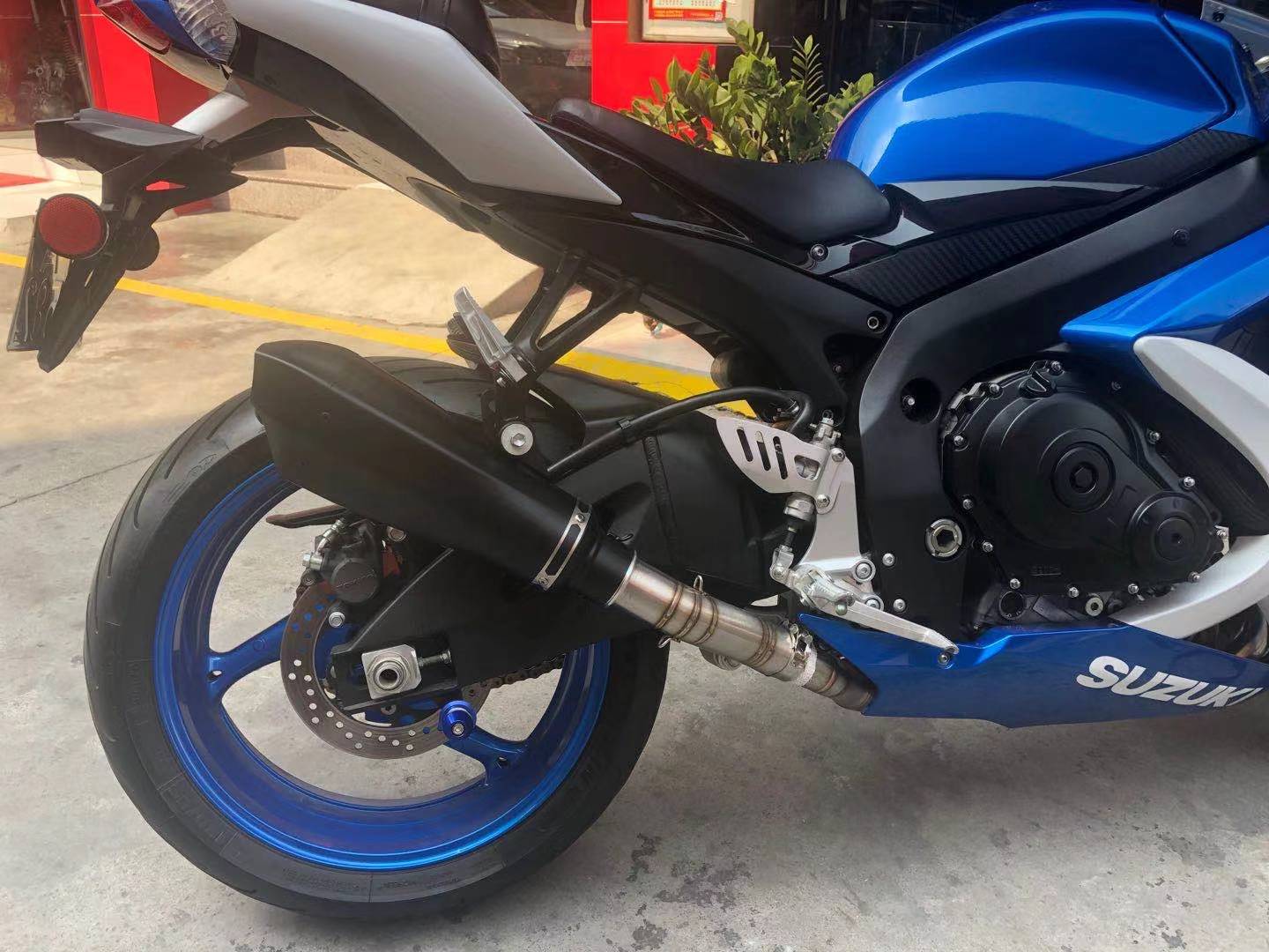 摩托车适用gsx150rk8k9z750ninja250改装眼镜蛇排气管摩托车排气管