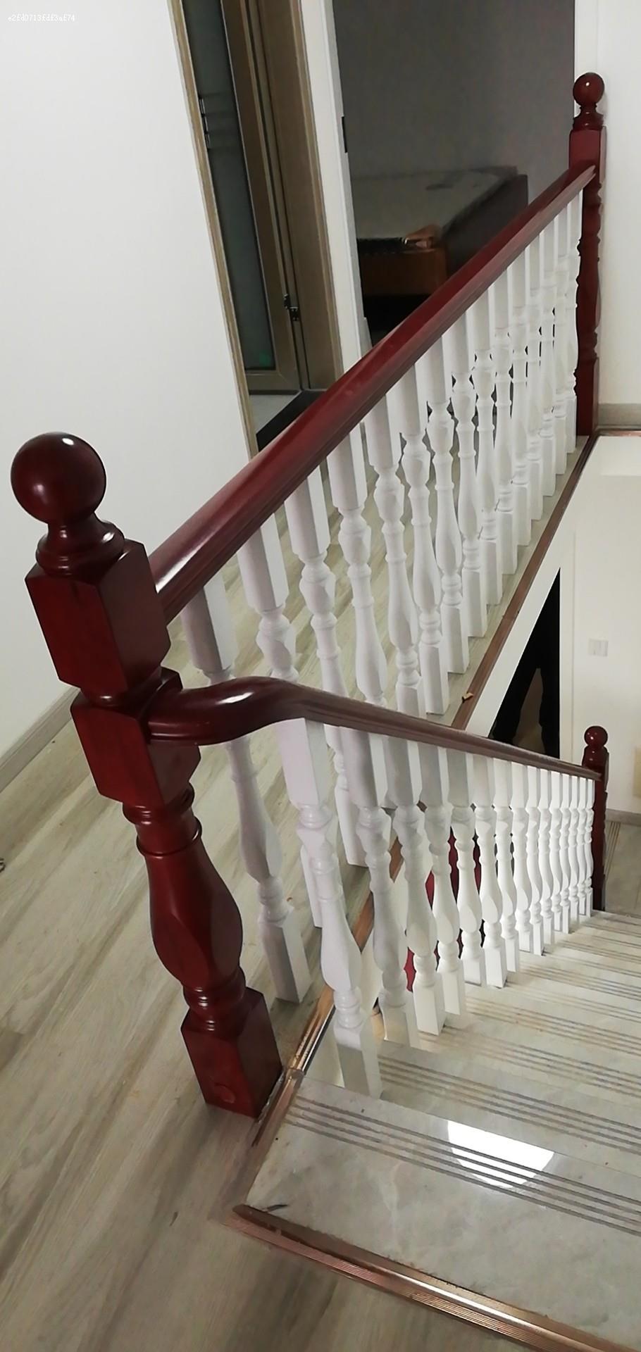 楼梯扶手实木家用橡木护栏飘窗榉木简约现货楼梯扶手