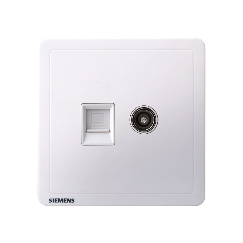 插座西门子电视电脑面板致典家用暗装数字数字电视电脑电视插座