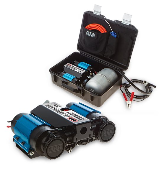 气泵arb双缸澳洲打气储蓄罐便携式越野汽车轮胎充气车载充气泵