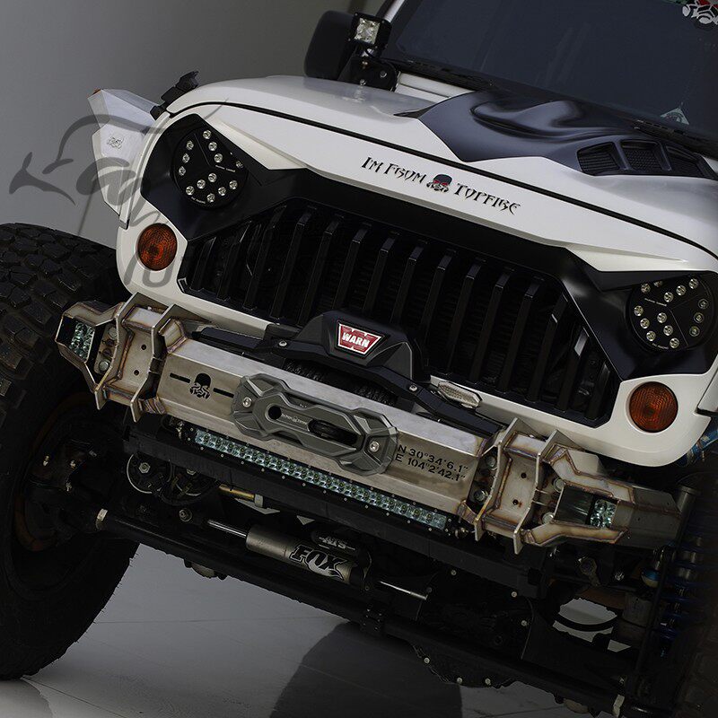 掠夺者吉普牧马人jk顶火topfire保险杠四代全车改装套件