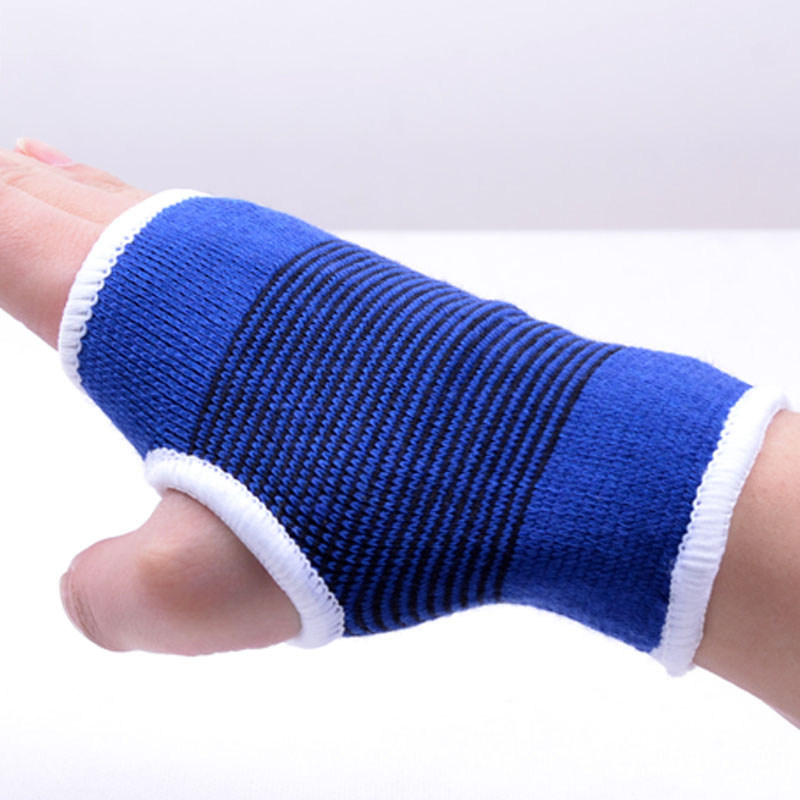 沃尔蓝色男女女士运动护手护腕两件件套加长运动护具