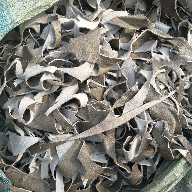 头层牛皮碎皮料边角料拳击沙袋子实空心散打吊式家训练沙包填充物