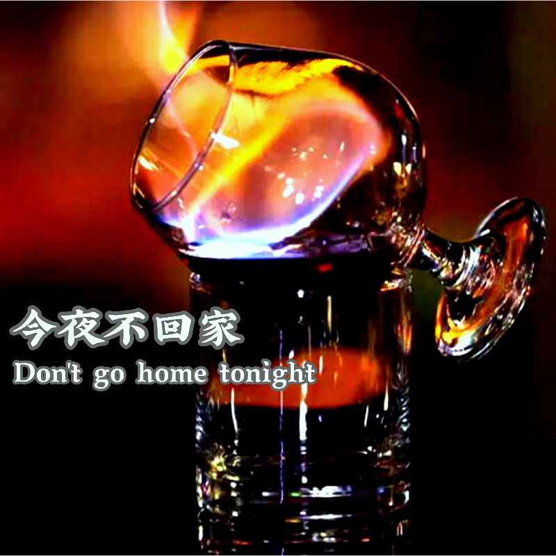 今夜不回家鸡尾酒套装分装组合瓶自调明天见点火调酒男士礼物包邮
