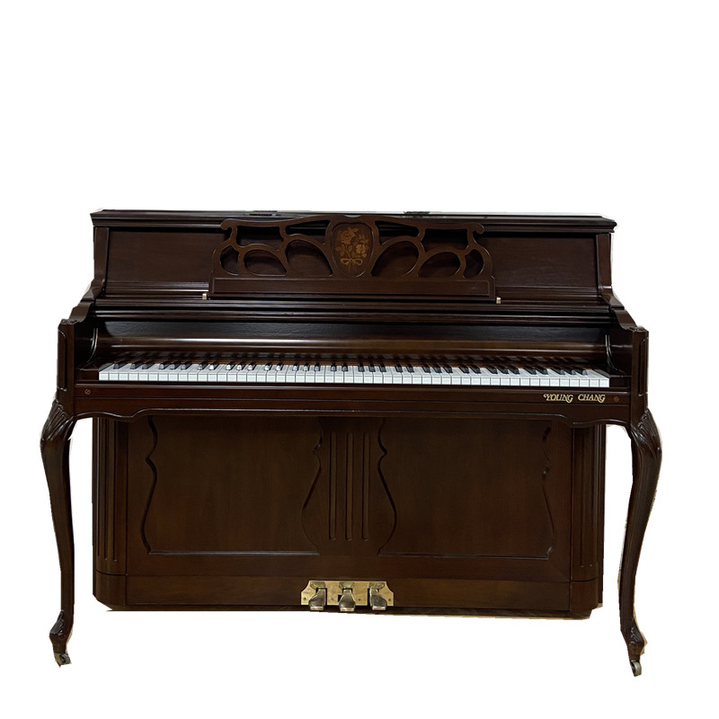 韩国英昌110进口钢琴二手家用书房琴立式专业考级samick初学者