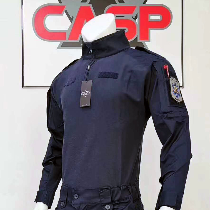 正品授权香港CASP战术蛙服长袖蓝黑作训裤速干套装夏季教官特战服
