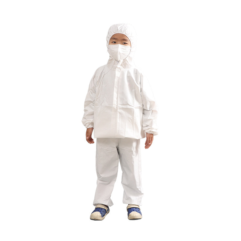 儿童分体式防护服一次性隔离衣坐飞机用服套装全身防护服