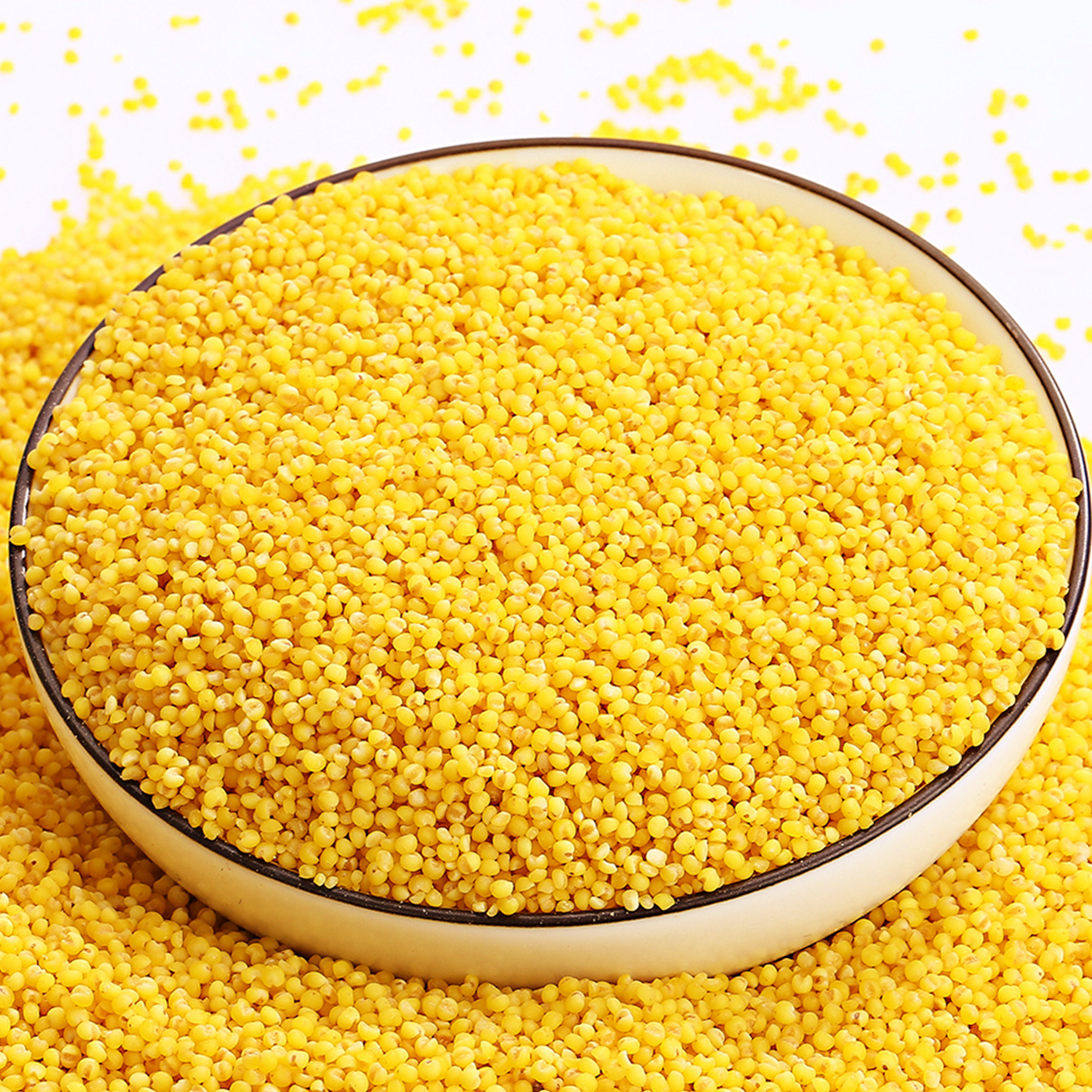 小米500g八宝米八米粥米脂自产农家山岭黄小米小米