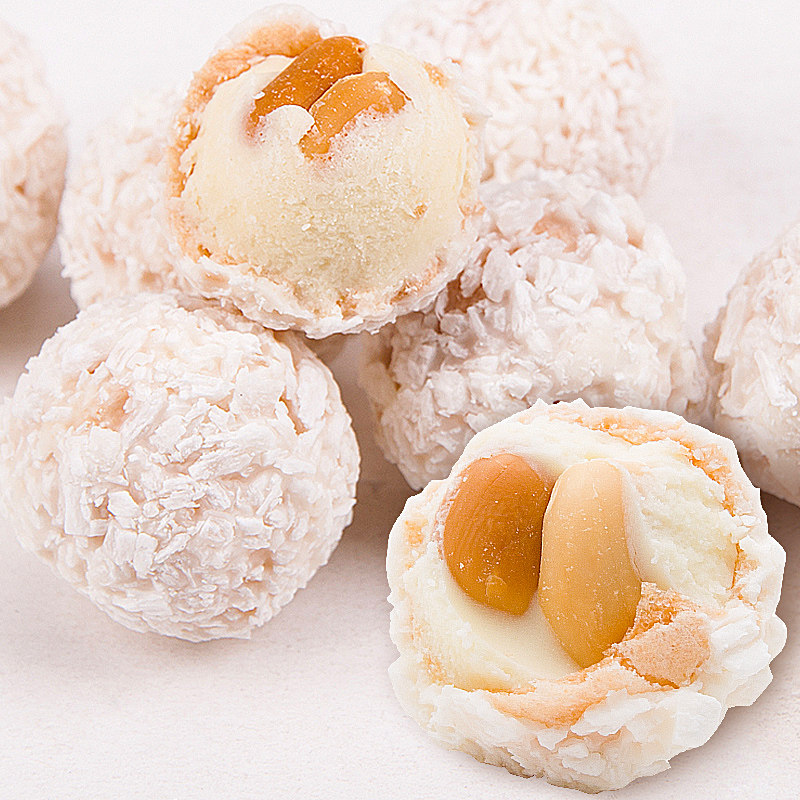 越南特产进口如香惠香排糖椰蓉球椰丝奶油夹心糖果