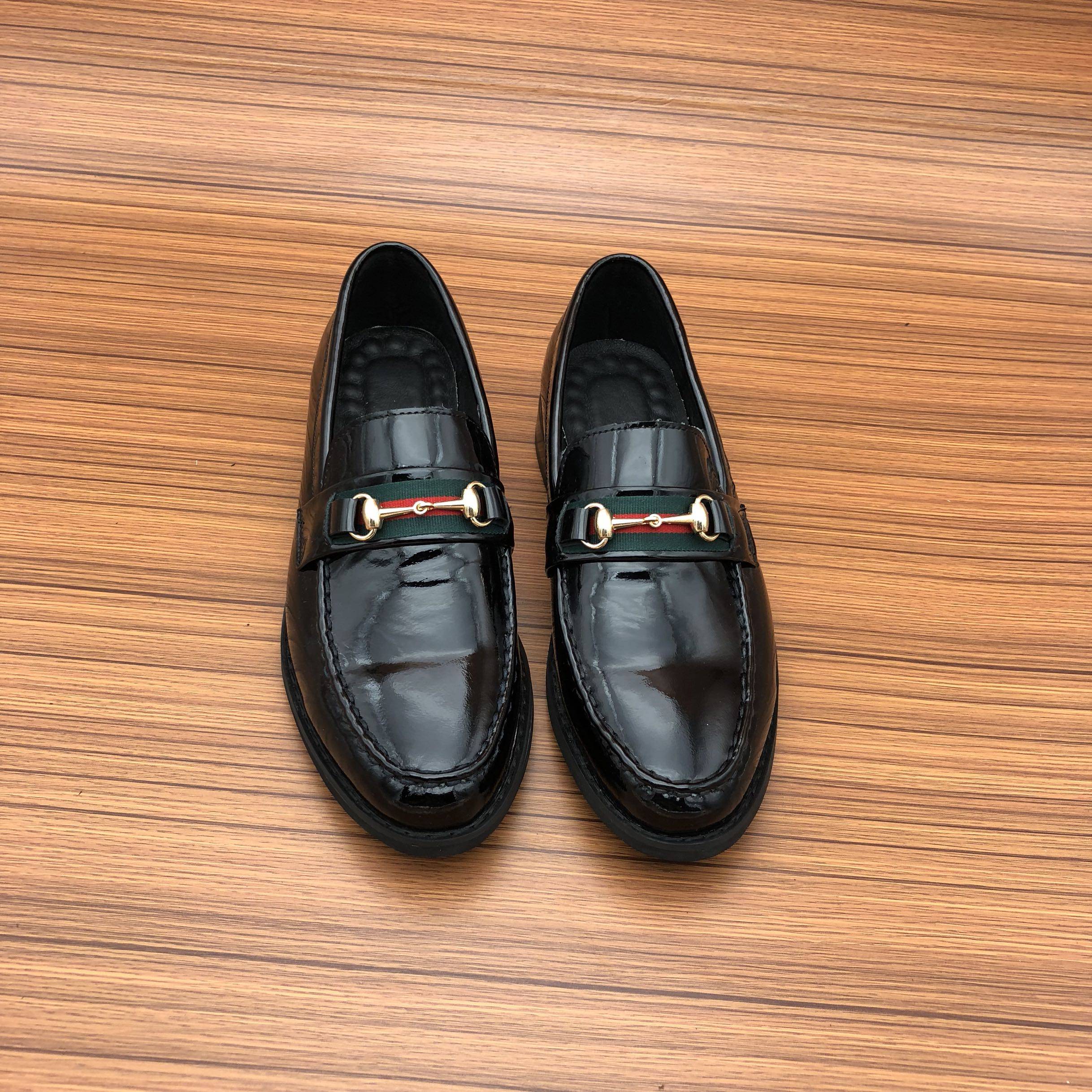 男鞋英子定制大小真皮商务50码单鞋