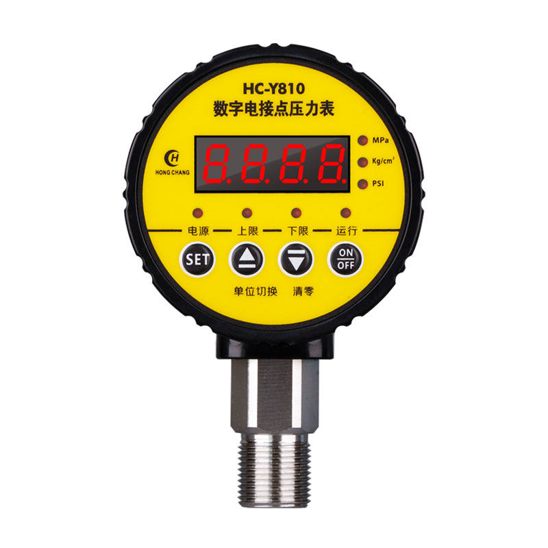 数字压力表高精度数字显示电子气压水压液压负压真空压力表