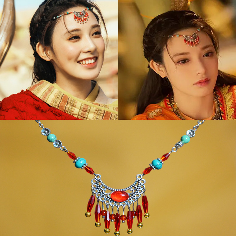 坠额东宫小枫同款头饰发饰沙漠拍照古装古风发饰