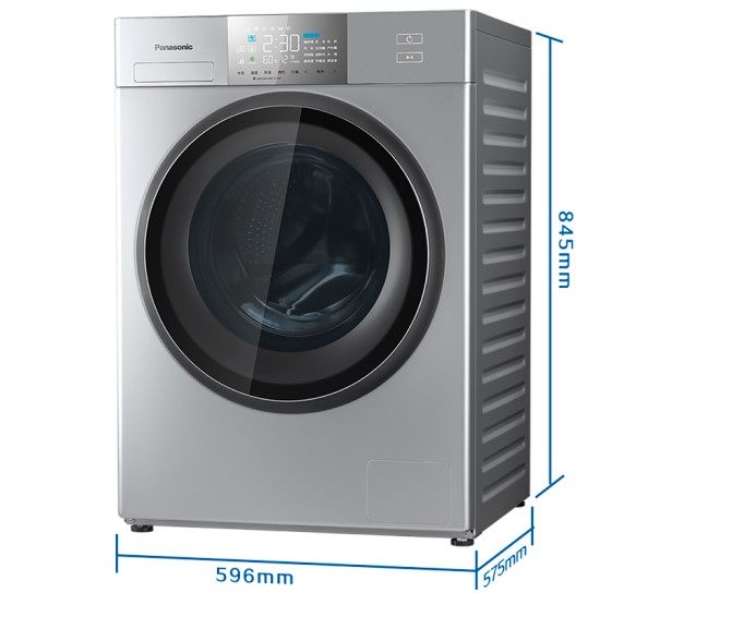 松下滚筒洗衣机xqg100e157e155eg157eg15heg158烘干10公斤