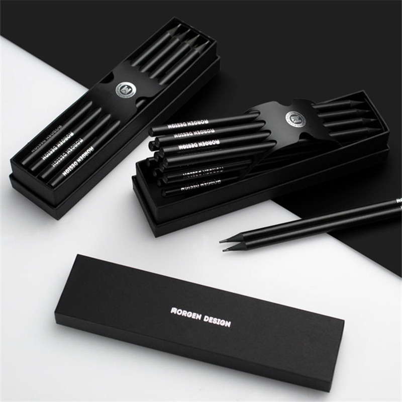 铅笔小学生黑色无毒2b涂卡素描hb书写创意铅笔