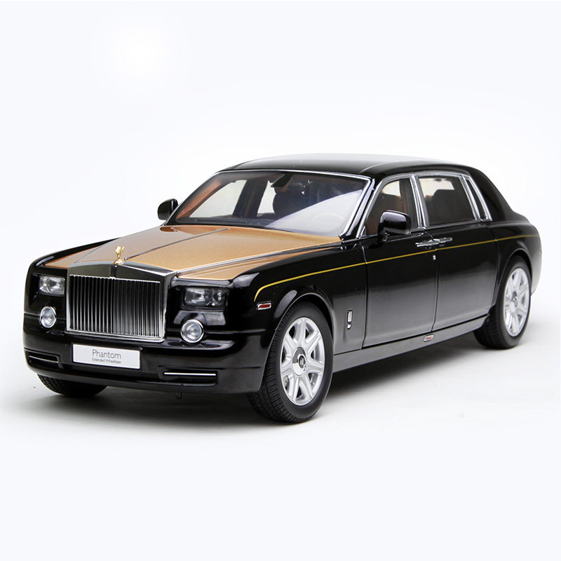 京商kyosho1劳斯莱斯半岛幻影仿真汽车模型硬顶合金车模