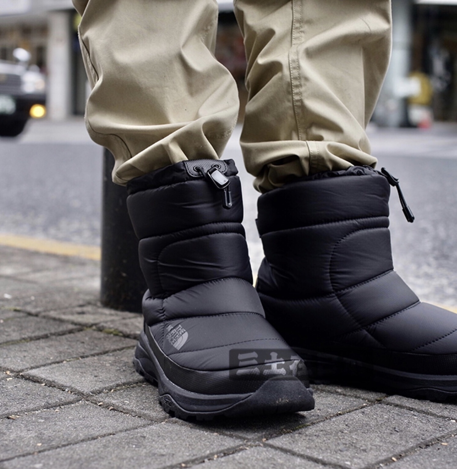 三土在日本 21AW TNF北面Nuptse Bootie WP VI保暖防滑北面雪地靴