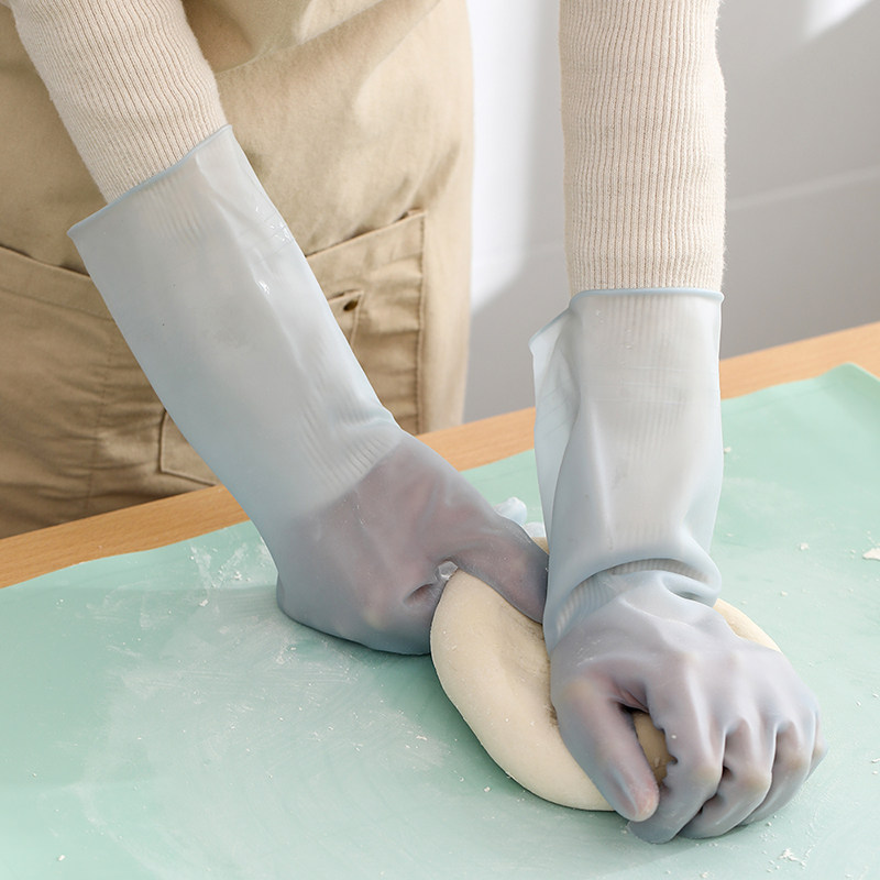 手套加厚耐用型家用厨房洗碗长款男女家务四季常规家务手套