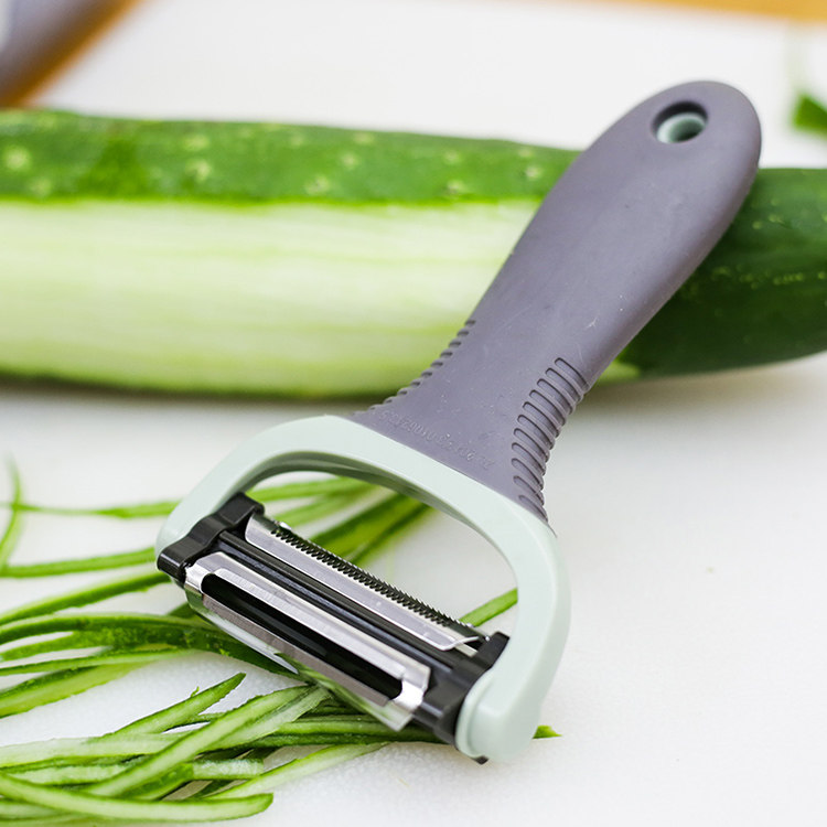 不锈钢多功能刨刀水果去皮削皮器刨丝刮皮切丝削皮蔬果刨丝器