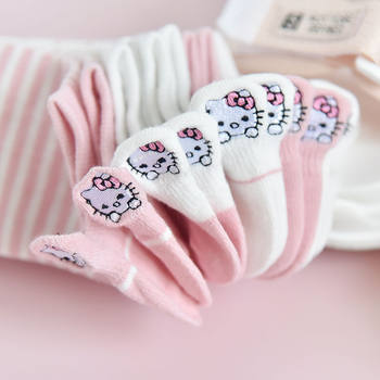 ຖົງຕີນສໍາລັບແມ່ຍິງພາກຮຽນ spring ຝ້າຍບໍລິສຸດແລະດູໃບໄມ້ລົ່ນງາມຍີ່ປຸ່ນ ladies ແບບເກົາຫຼີ socks versatile ທໍ່ສັ້ນປາກຕື້ນເຮືອ socks ນັກສຶກສາ ins