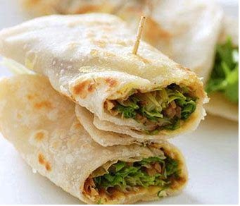 浙江永康特产美食小麦饼单麦饼面浆卷饼薄饼传统中式糕点