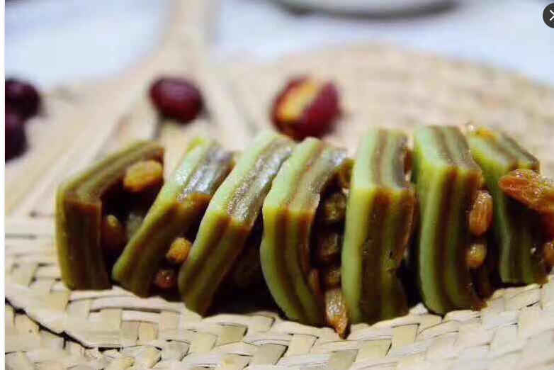 永康特色小吃特产美食食糖洋糕千层糕灰传统传统中式糕点