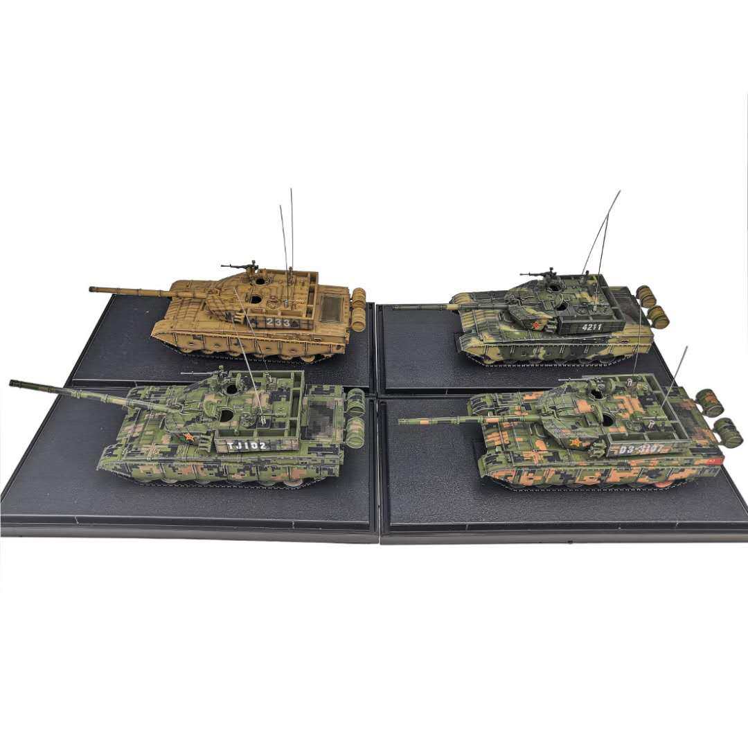 panzerkampf中国ztz99a主战坦克数码迷彩合金成品战车模型模型制作