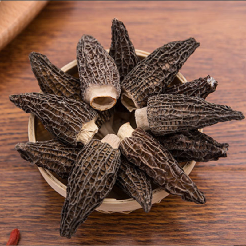 正宗新鲜野生羊肚菌干品2018云南干货土特产 炖汤烧菜羊肚菇食材