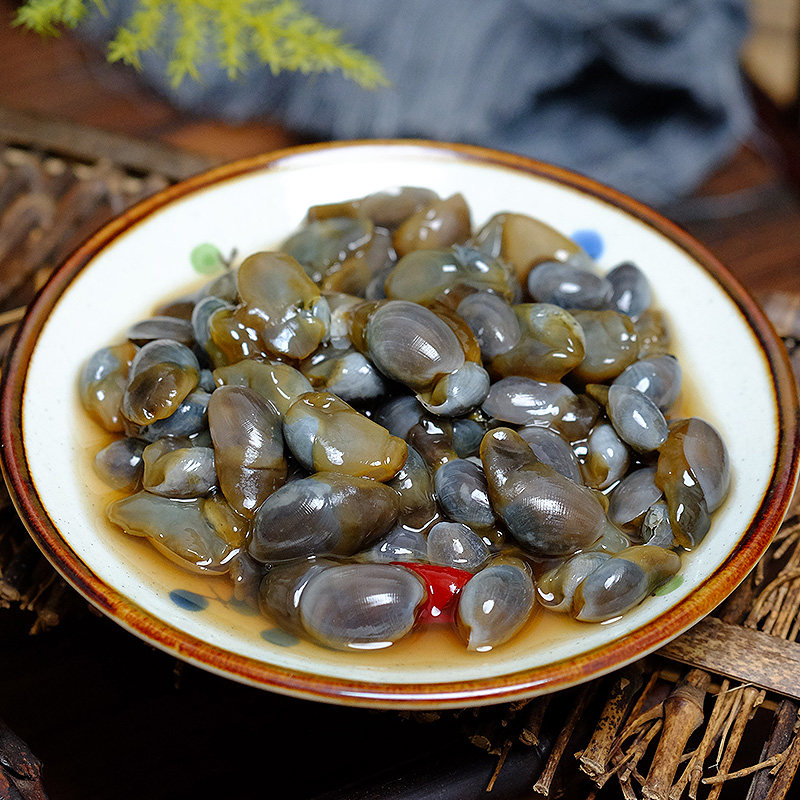 温州宁波舟山醉泥螺即食泥特产腌制野生海鲜泥螺