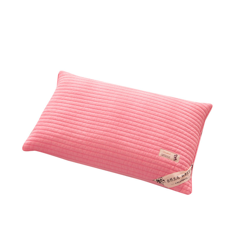 砂洗绗缝枕纯荞麦麦壳枕头荞麦皮枕芯水洗大扁枕头
