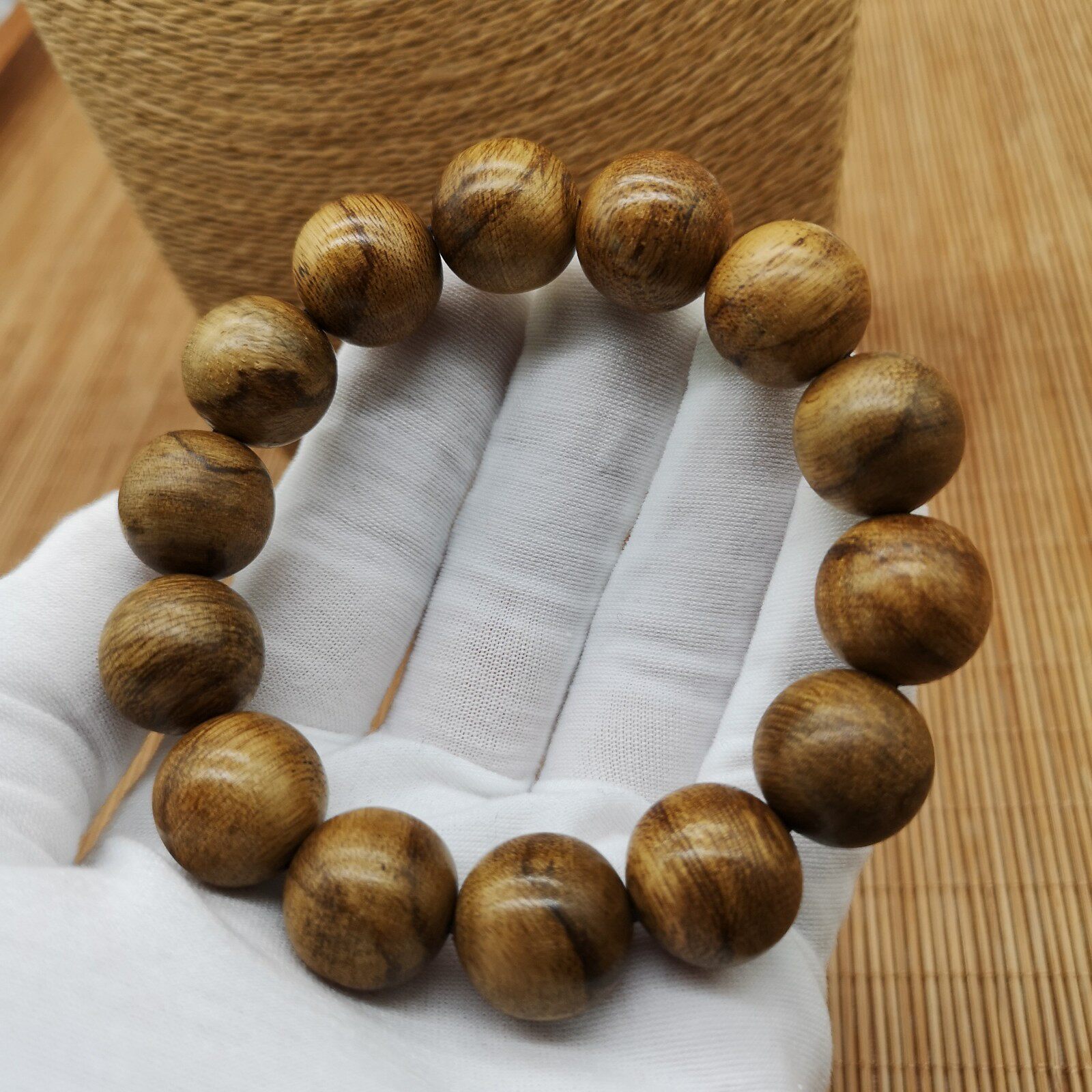 沉香印尼手串马拉ok手串男女款伊利文玩佛珠其他特色工艺品