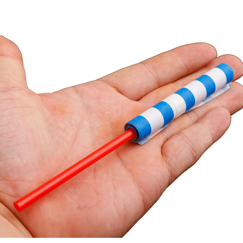 整人甩棒伸缩玩具儿童玩具甩棒 纸制品魔术道具玩具纸魔棒好玩的