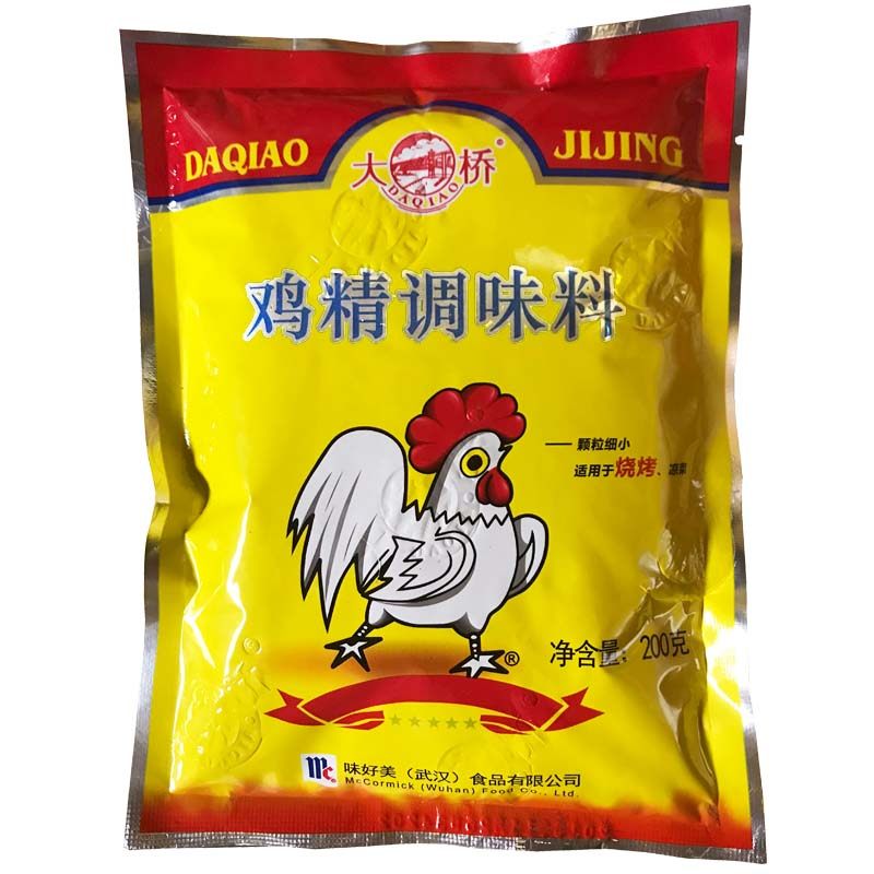 烧烤鸡精大桥200g40袋商用整箱调料超细味精鸡精