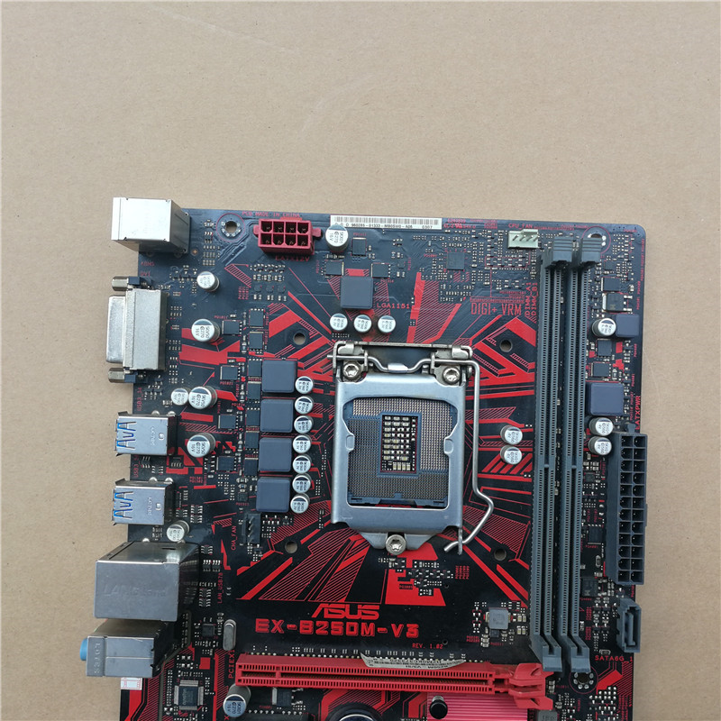 asus华硕ex-b250m-v31151针ddr4支持七代cpu主板