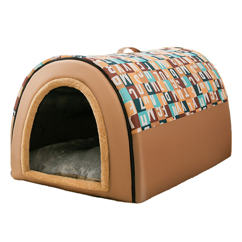 狗窝夏天四季通用大型房子型狗狗床可拆洗金毛狗窝