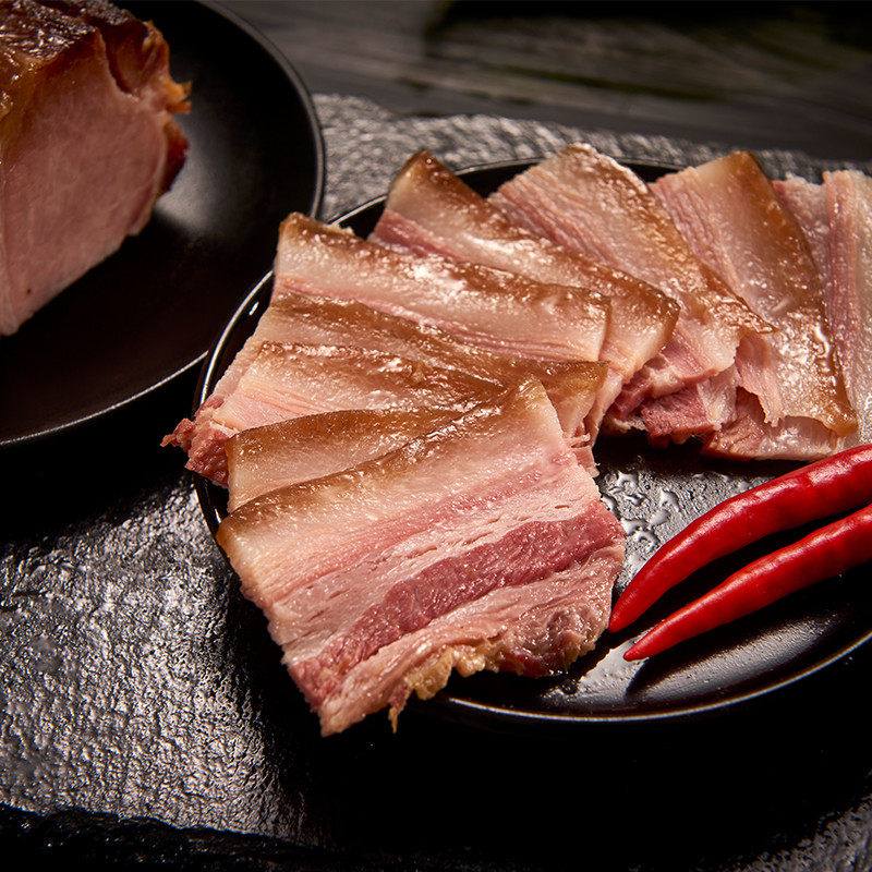 腊肉西北甘肃美食大胡子赛郭娃子陇西农家土猪腌肉