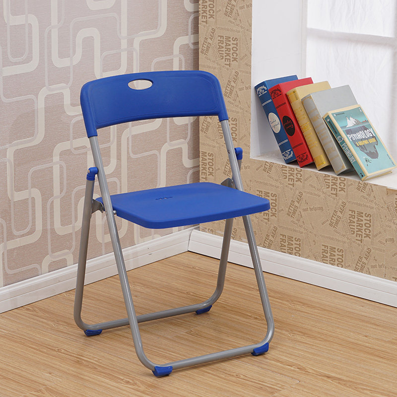现代简约休闲椅家用折叠椅宿舍学生简易靠背椅子办公会议椅职员椅