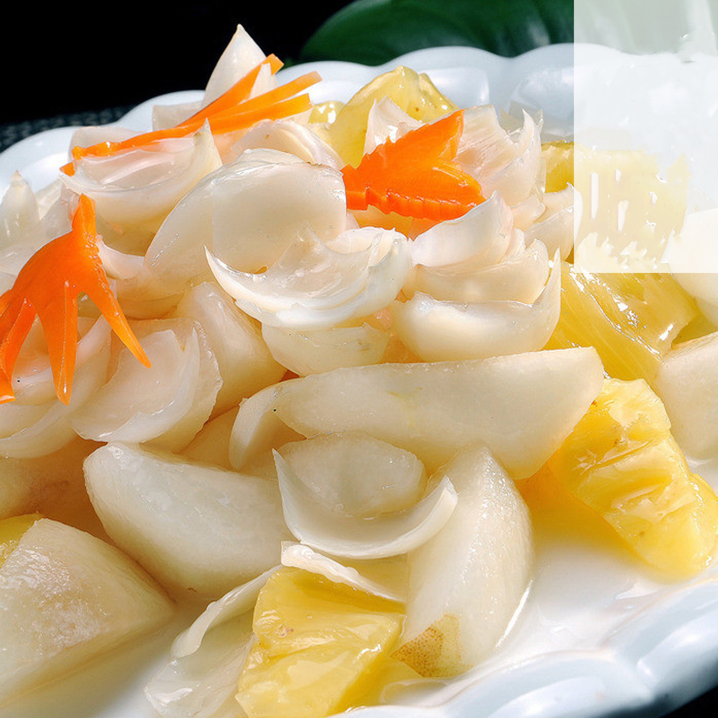 江西百合干无硫干货银耳莲子天然食用纯新鲜甜白合片500g农家新货