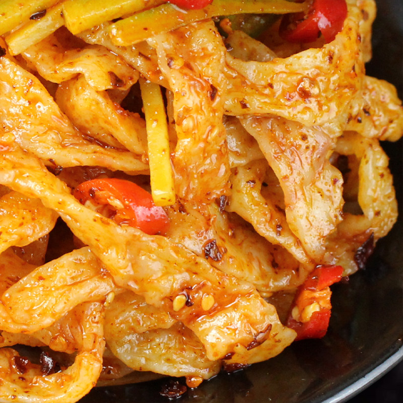 牛筋面速食袋装真空加热即食凉皮套餐可只有搭配带料包