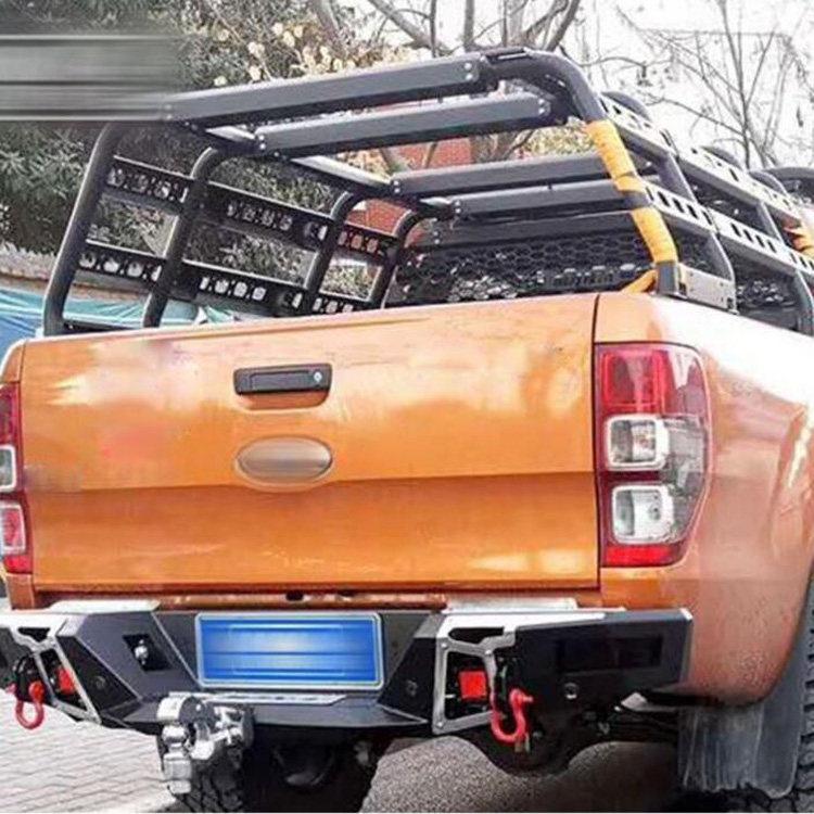 货箱福特ranger皮卡卡车帐蓬龙门架防滚架雨布支架其它加装