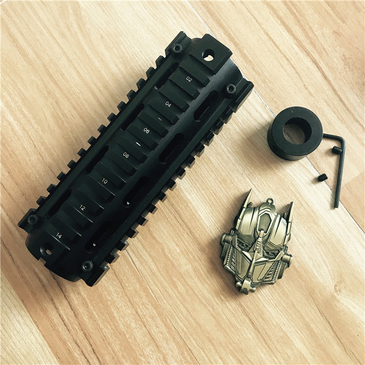 锦明8代9代j9 xm316黑牛机匣金属m016分体鱼骨水弹枪改装配件mkm2