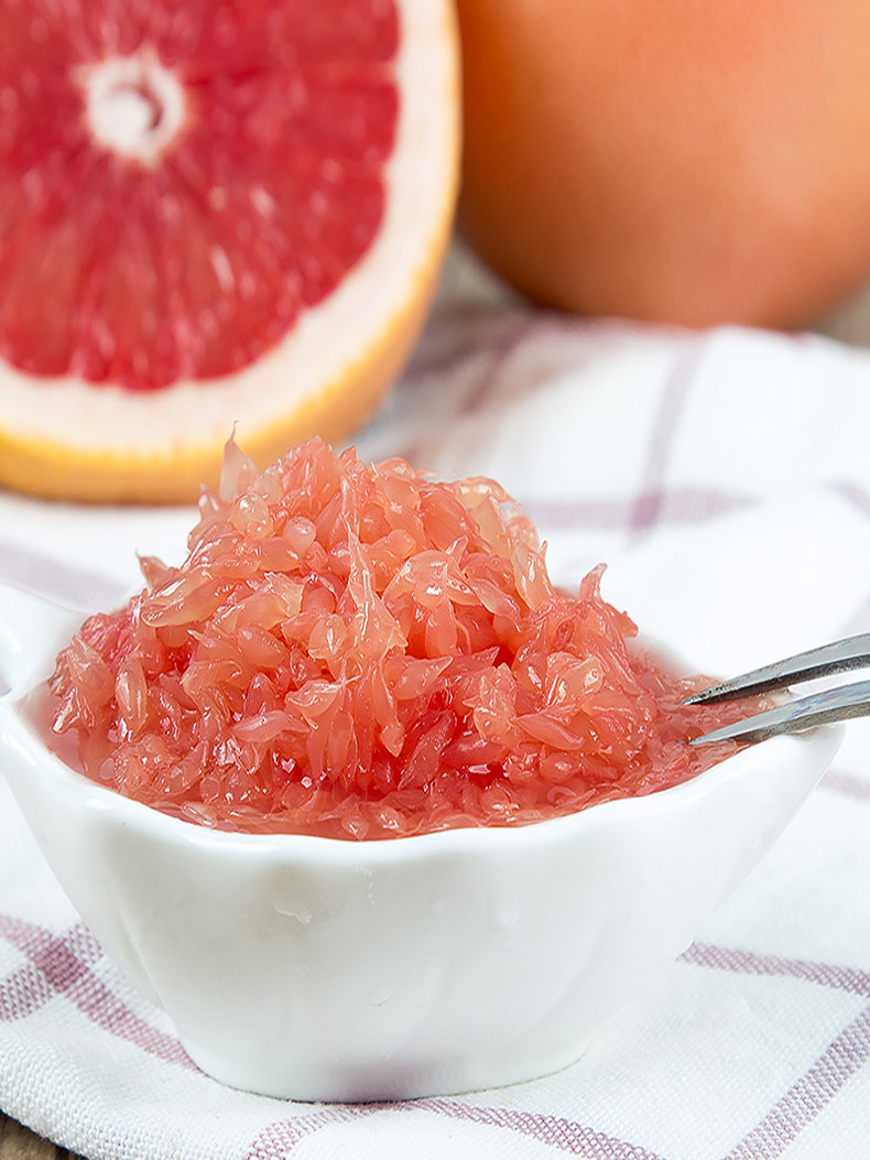 广禧红西柚果罐头850g葡萄柚颗粒果肉果酱水果果酱