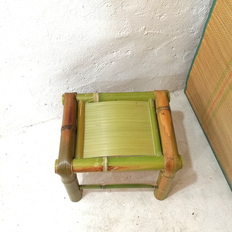 竹子编织竹制田园风竹手工小竹凳子竹椅椅子矮凳