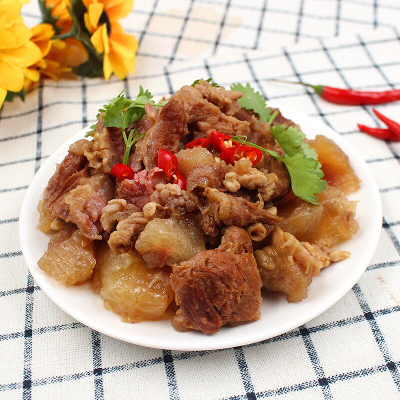 牛肉筋头巴脑600g新鲜开袋即食小吃熟食肉类卤肉类