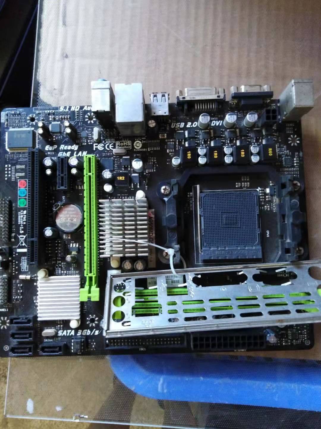 磐正a960mdq5am3推土机890g主板ddr3fx8300八核125w主板