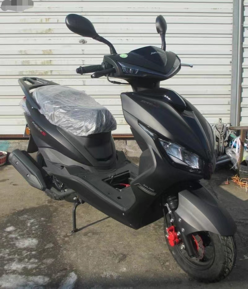 正品重庆嘉陵125cc踏板车夜行者电喷摩托车代步车可摩托车整车