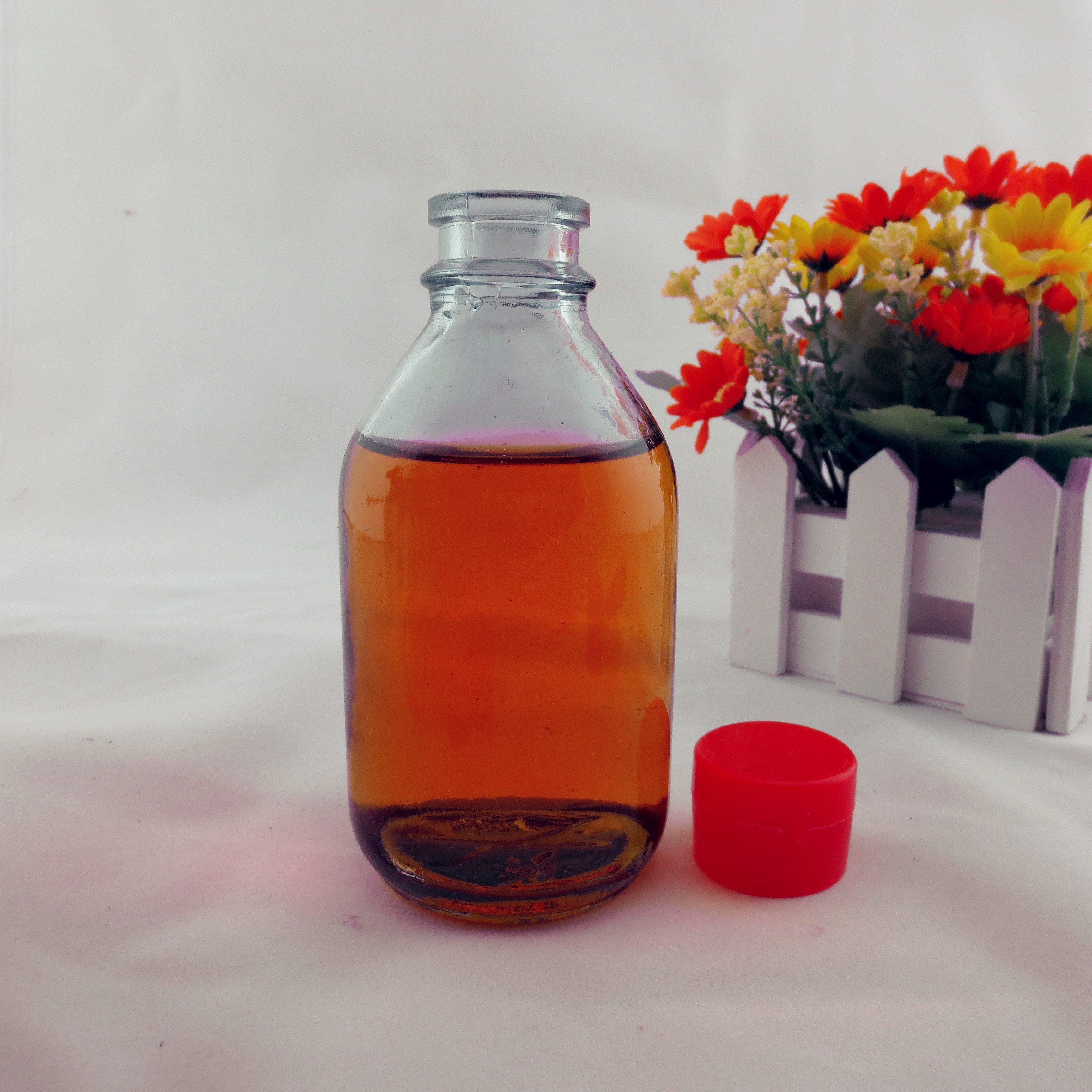 油瓶新款透明玻璃瓶小磨香油麻油酱油醋瓶番茄酱油壶